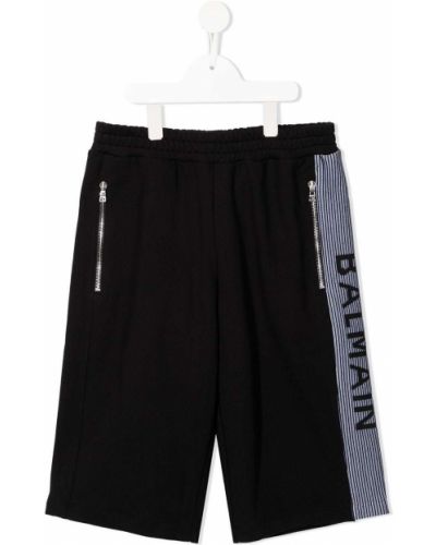 Shorts for jenter Balmain Kids svart