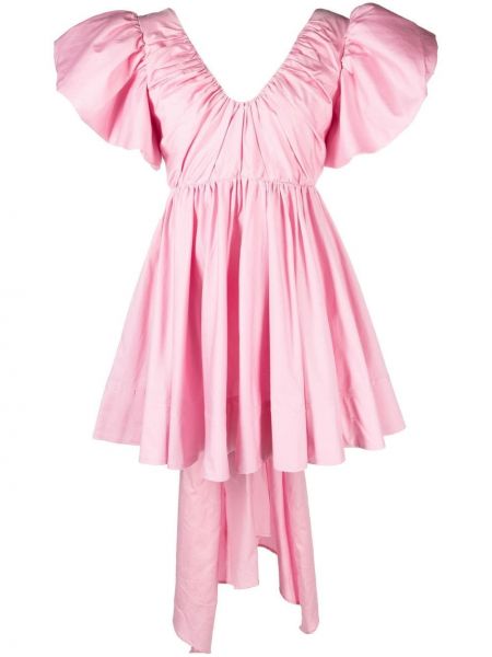 Minikleid ausgestellt Aje pink