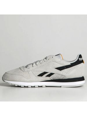 Мужские кроссовки Reebok Classic Leather серые