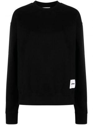 Sweatshirt aus baumwoll Jil Sander schwarz