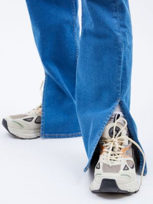 Jeans a zampa Dr. Denim blu