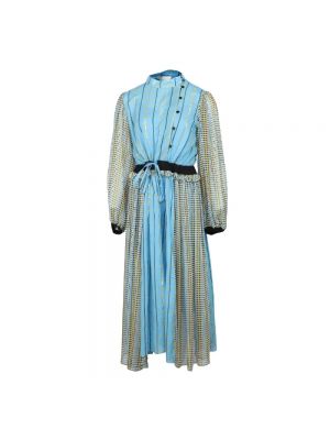 Sukienka bawełniana Stine Goya niebieska