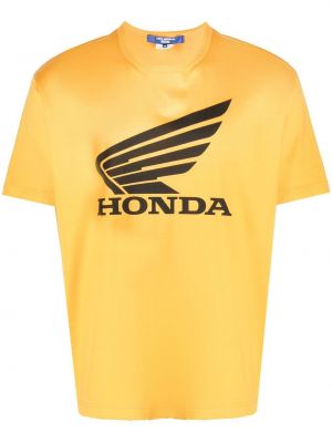 T-shirt con stampa Junya Watanabe Man giallo
