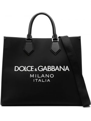 Shopper rankinė Dolce & Gabbana juoda