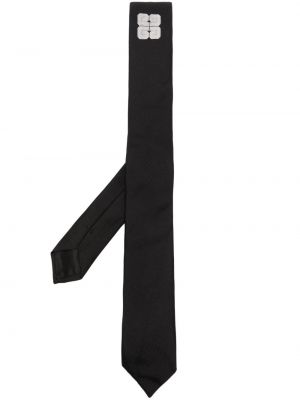 Jedwabny krawat Givenchy czarny