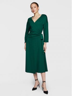 Zielona sukienka koktajlowa Tommy Hilfiger