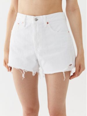Shorts en jean Polo Ralph Lauren blanc