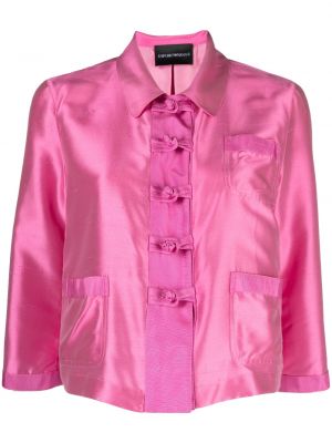 Kort jacka Emporio Armani rosa