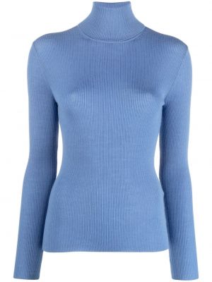 Вълнен пуловер P.a.r.o.s.h. синьо
