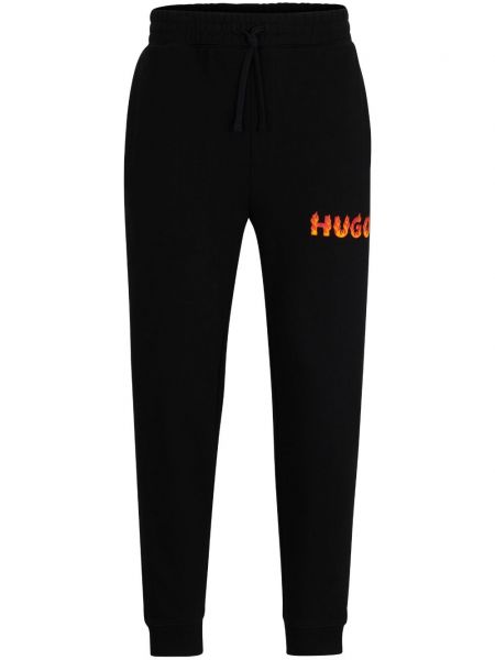 Спортни панталони Hugo черно