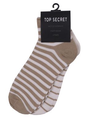 Ponožky Top Secret sivá