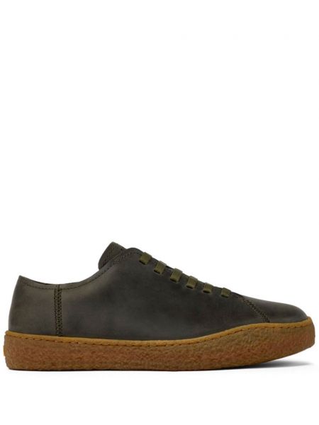 Nubuck læder sneakers Camper grøn