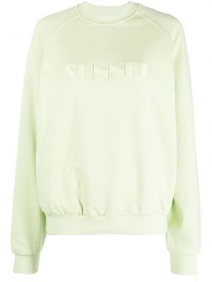 Siuvinėtas džemperis Sunnei žalia