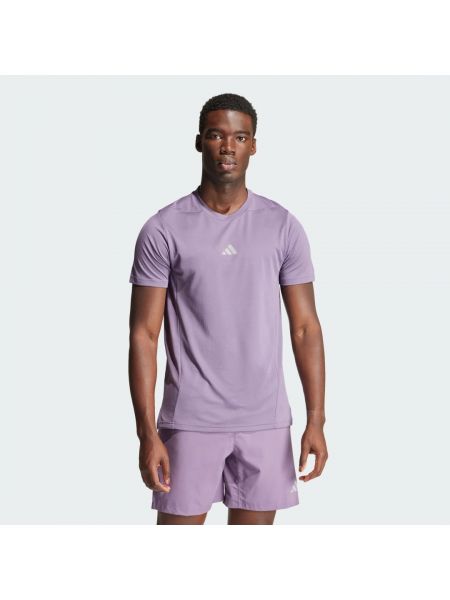 Koszulka Adidas fioletowa