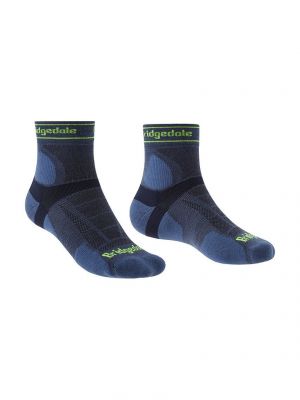 Спортни чорапи от мерино вълна Bridgedale синьо