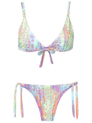 Bikini mit print mit leopardenmuster Brigitte