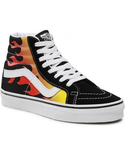 Sneakersy skórzane Vans - сzarny