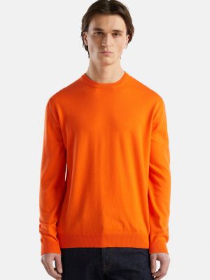 Свитер United Colors Of Benetton оранжевый
