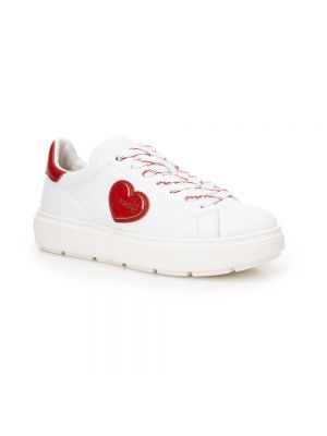 Sneakersy Love Moschino czerwone
