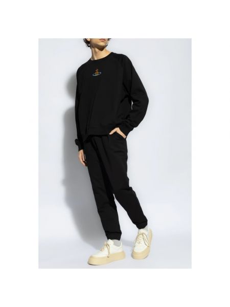 Jersey de algodón de tela jersey Vivienne Westwood negro