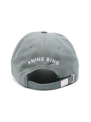 Gorra de algodón Anine Bing verde