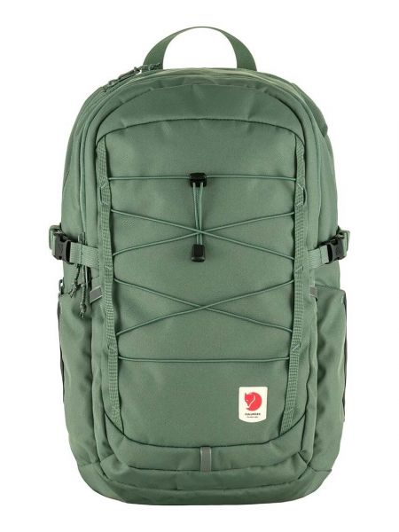 Однотонный рюкзак Fjallraven зеленый