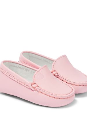 Læder mokkasiner for piger Tod's Junior pink