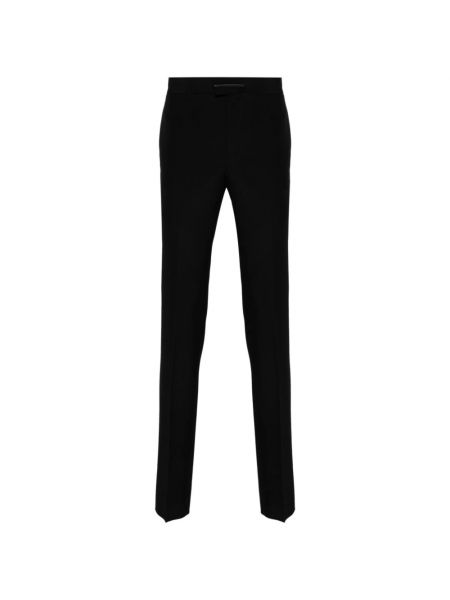 Czarne spodnie slim fit Givenchy