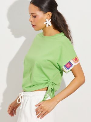 Priliehavé tričko Cool & Sexy zelená