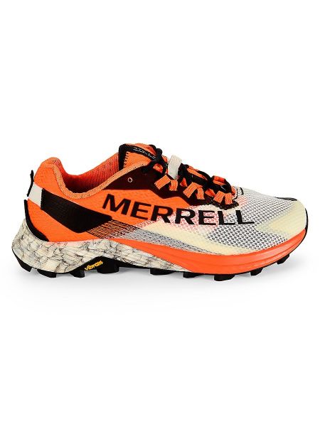 Sneakersy Merrell pomarańczowe
