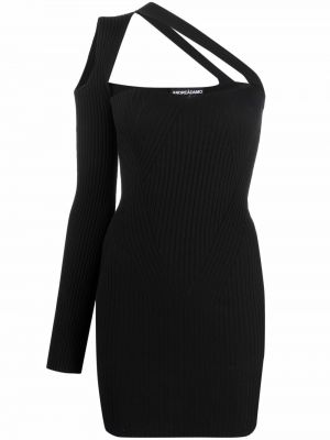 Asymmetrisk dress Andreadamo svart