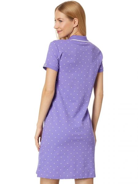 Платье в горошек U.s. Polo Assn. фиолетовое