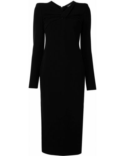 Vestido de cóctel Emporio Armani negro