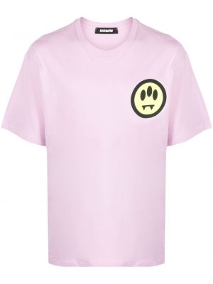 T-shirt con stampa Barrow rosa