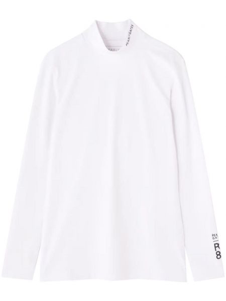 Sweter z nadrukiem Pearly Gates biały