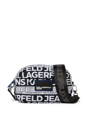 Τσάντα ώμου με σχέδιο Karl Lagerfeld Jeans