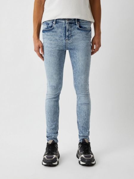 Зауженные джинсы Karl Lagerfeld Jeans голубой
