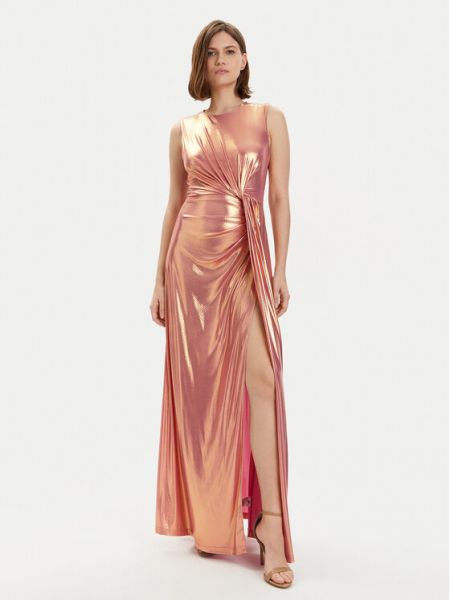 Вечернее платье слим Silvian Heach розовое