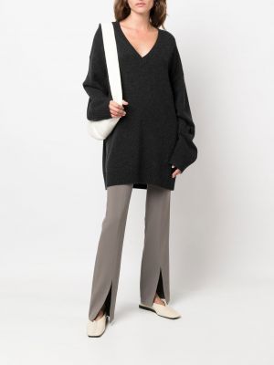 Pullover mit v-ausschnitt Filippa K grau