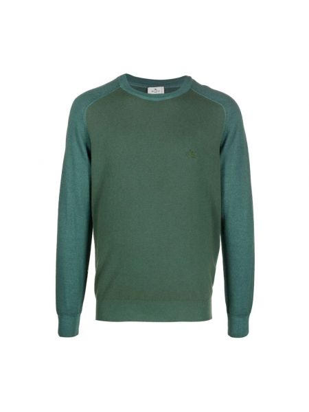 Sweter Etro zielony