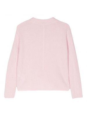Pullover mit rundem ausschnitt Emporio Armani pink