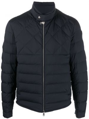 Pūkinė striukė Moncler mėlyna