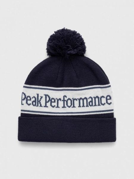 Шапка Peak Performance синяя