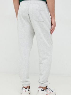 Sportovní kalhoty s aplikacemi Polo Ralph Lauren šedé