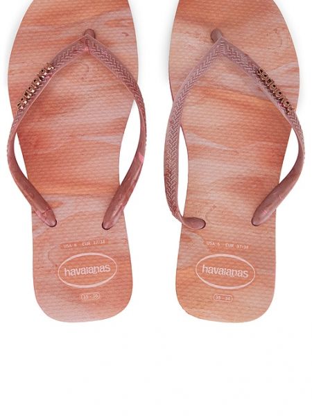 Slim fit sandale Havaianas pink