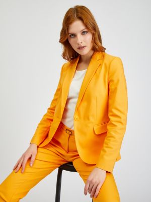 Viskózová bunda Orsay - oranžová