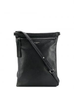Kulatá taška bez podpatku Saint Laurent černá