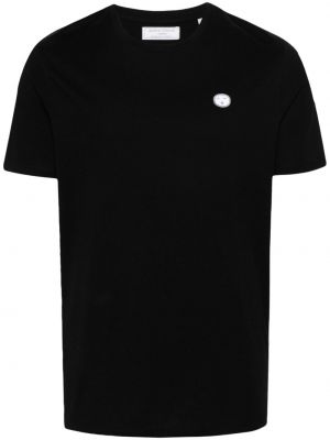 T-shirt aus baumwoll Société Anonyme schwarz