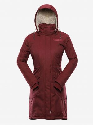 Zimní kabát Alpine Pro vínový