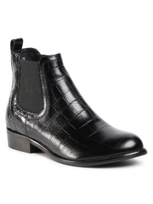 Kotníkové boty Gino Rossi černé